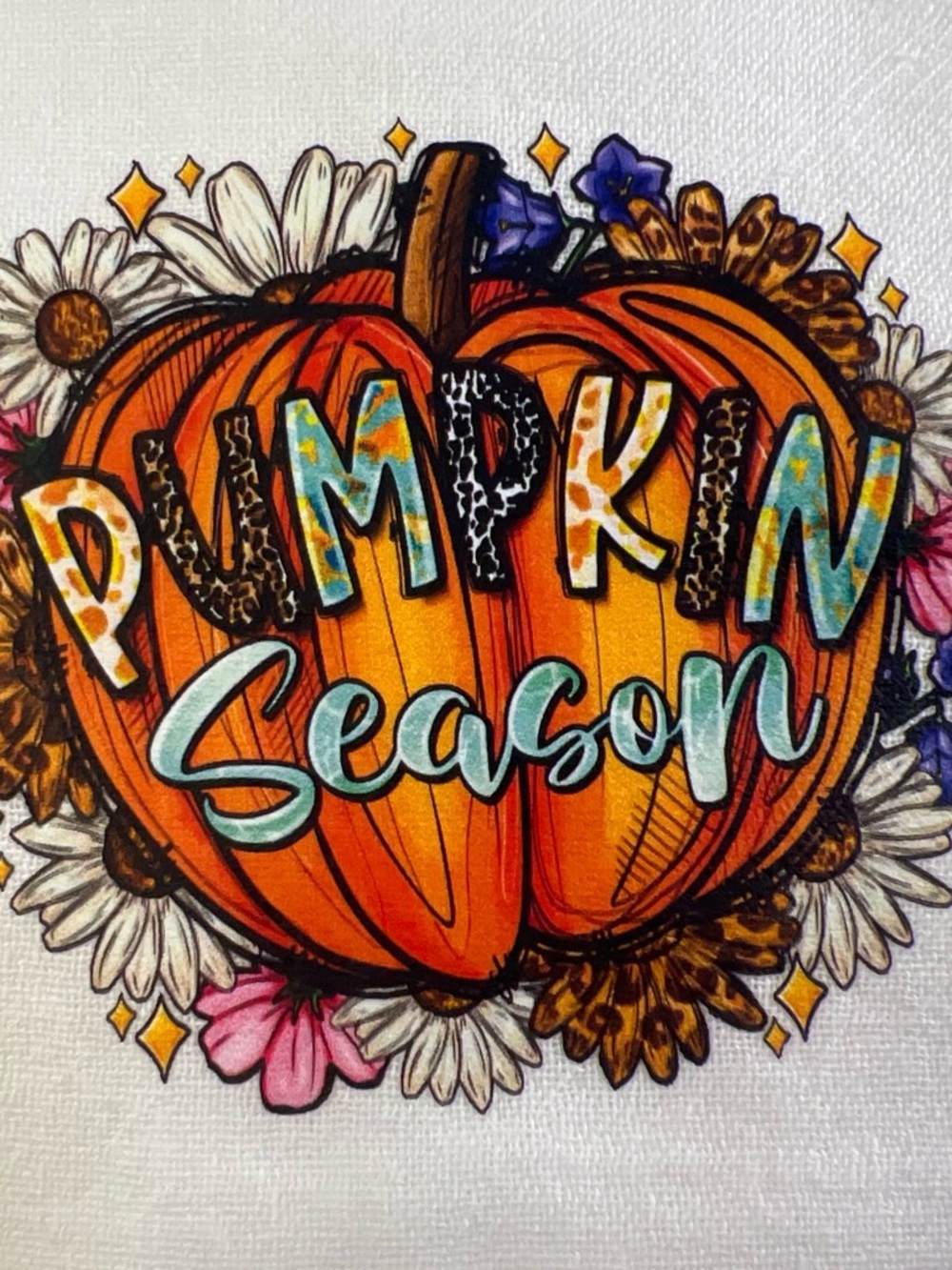 Pumpkin Season Kitchen Towel Fall Pumpkin Decorative Dish Towel